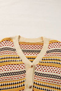 *WEBSITE EXCLUSIVE* Khaki Cropped Cardigan