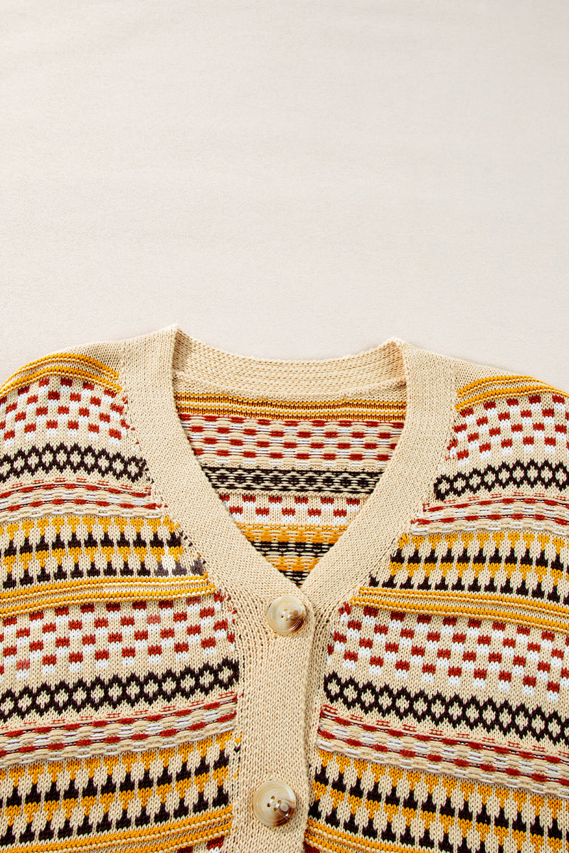 *WEBSITE EXCLUSIVE* Khaki Cropped Cardigan