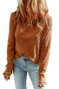 *WEBSITE EXCLUSIVE* Elena Crewneck Long Sleeve Top