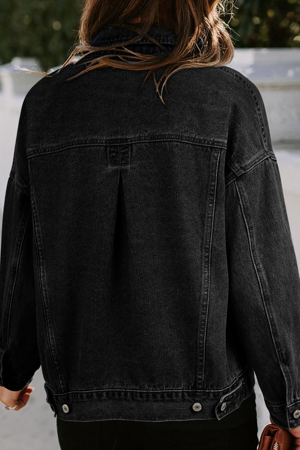 *WEBSITE EXCLUSIVE* Emma Oversized Pocketed Denim Jacket