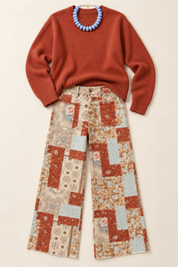 Patchwork Pants