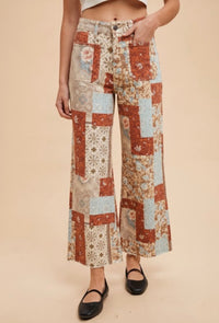 Patchwork Pants
