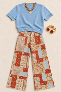 Patchwork Pants