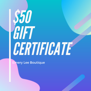 $50 Gift Certificate